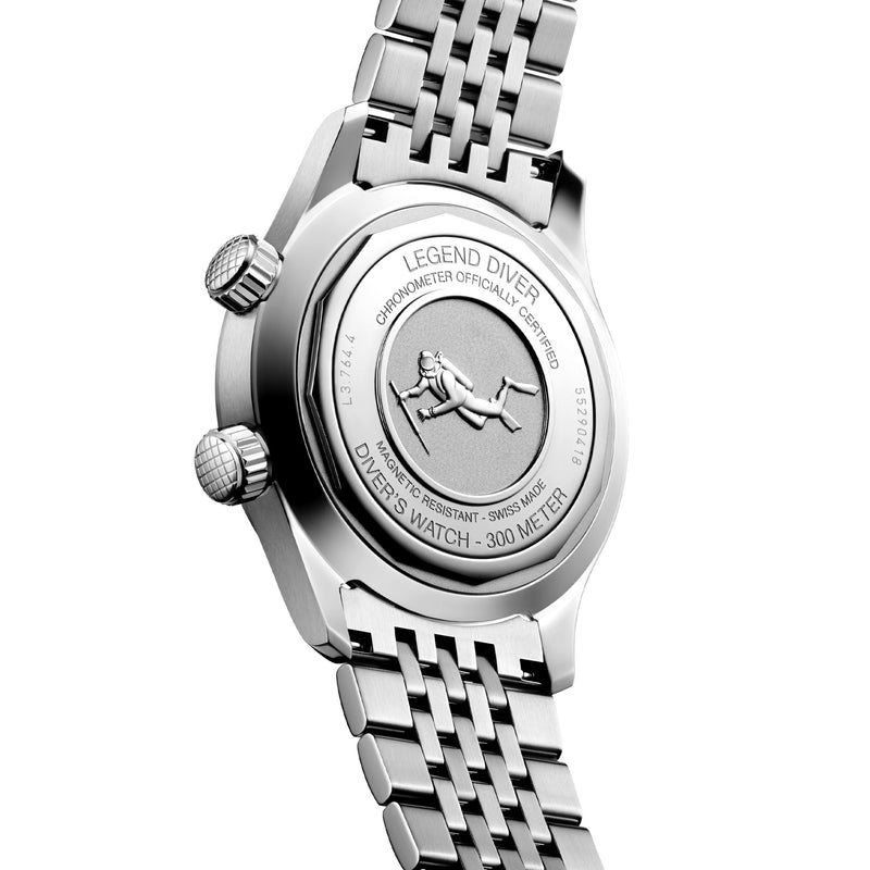 Longines Heritage Legend Diver Grey Automatic 39mm Watch L37644996