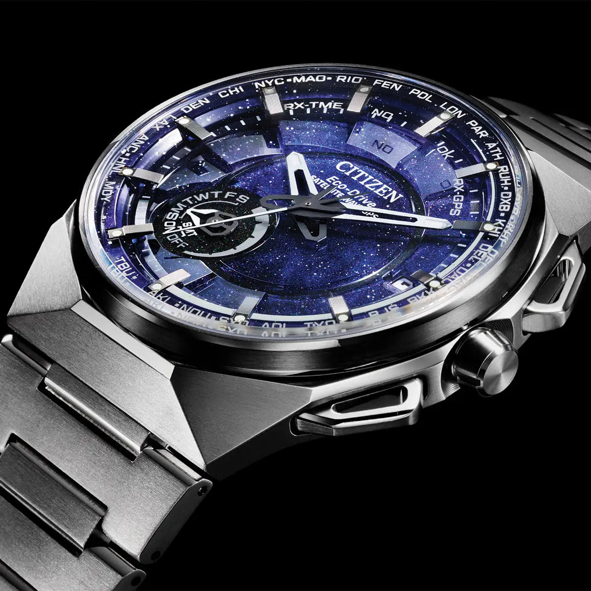 Citizen Satellite Wave GPS X Eco-Drive 45mm Watch CC3097-52L