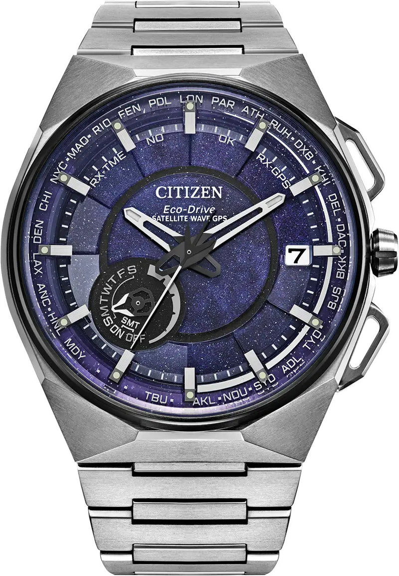 Citizen Satellite Wave GPS X Eco-Drive 45mm Watch CC3097-52L