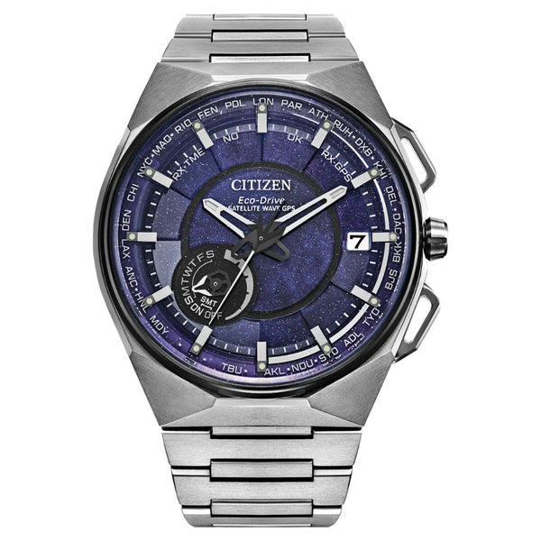 Citizen Satellite Wave GPS X Eco-Drive 45mm Watch CC3097-52L