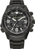 Citizen Eco-Drive Promaster Land Black Camouflage 44mm Watch Limited Edition JV1008-63E