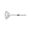 Oval Cut Single Stone 2.04ct Lab Grown Diamond, Platinum
