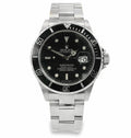 Rolex Submariner Date Black Oyster 40mm Watch 16610 (2008)