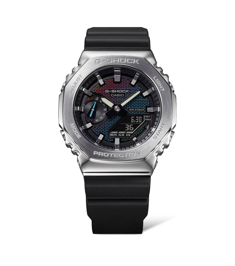 G- SHOCK Utility Rainbow Brick Wall Series Steel GM-2100RW-1AER