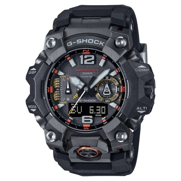 G-SHOCK Mudmaster Black and Emergency Colours GWG-B1000EC-1AER
