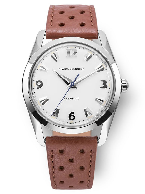 Nivada Grenchen Antartic 35mm - White Luminova 35mm 35005M41