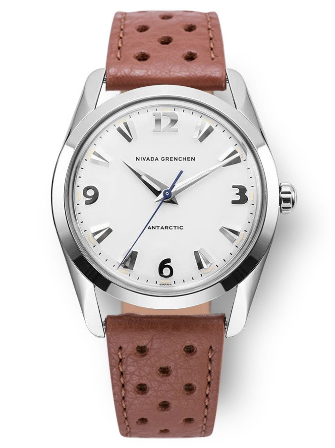 Nivada Grenchen Antartic 35mm - White Luminova 35mm 35005M41