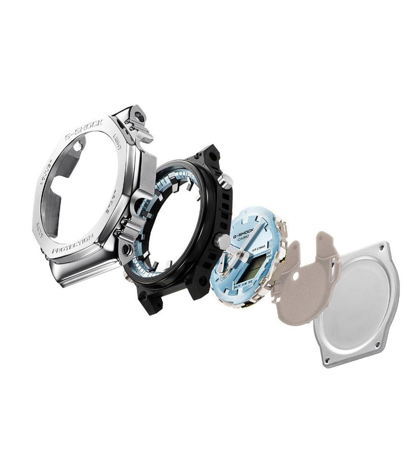 G-SHOCK Metal Covered 2100 Series Ice Blue Watch GM-2110D-2AER