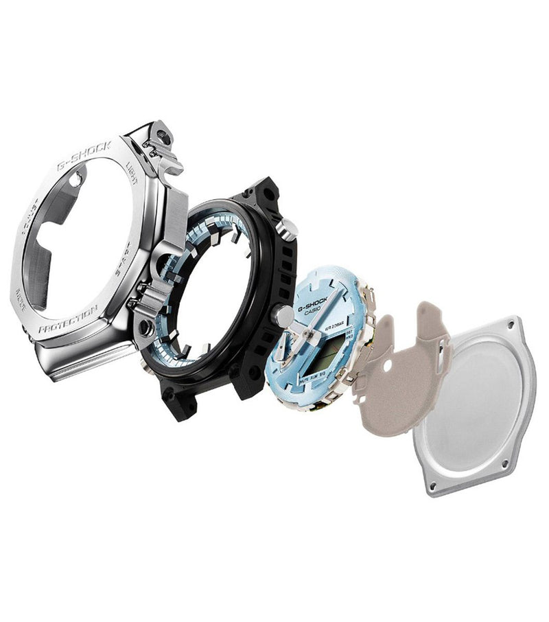 G-SHOCK Metal Covered 2100 Series Green Watch GM-2110D-3AER