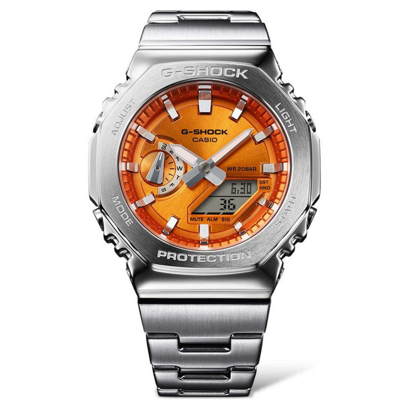 G-SHOCK Metal Covered 2100 Series Orange Watch GM-2110D-4AER