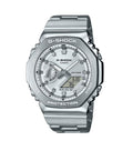 G-SHOCK Metal Covered 2100 Series Silver Watch GM-2110D-7AER