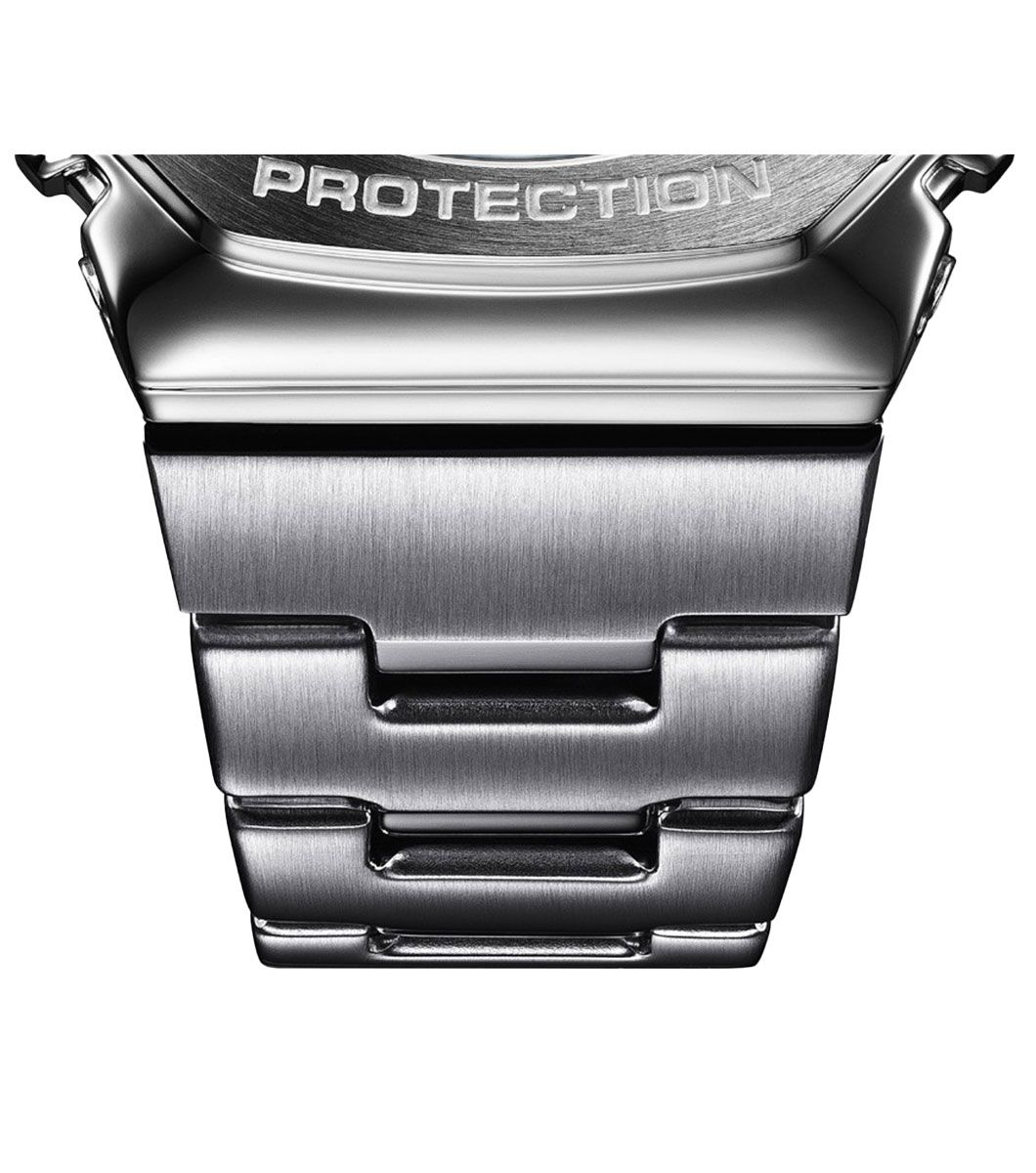 G-SHOCK Metal Covered 2100 Series Silver Watch GM-2110D-7AER
