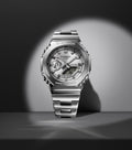 G-SHOCK Metal Covered 2100 Series Silver Watch GM-2110D-7AER