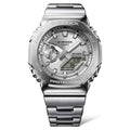 G-SHOCK Metal Covered 2100 Series Silver Watch GM-2110D-7AER