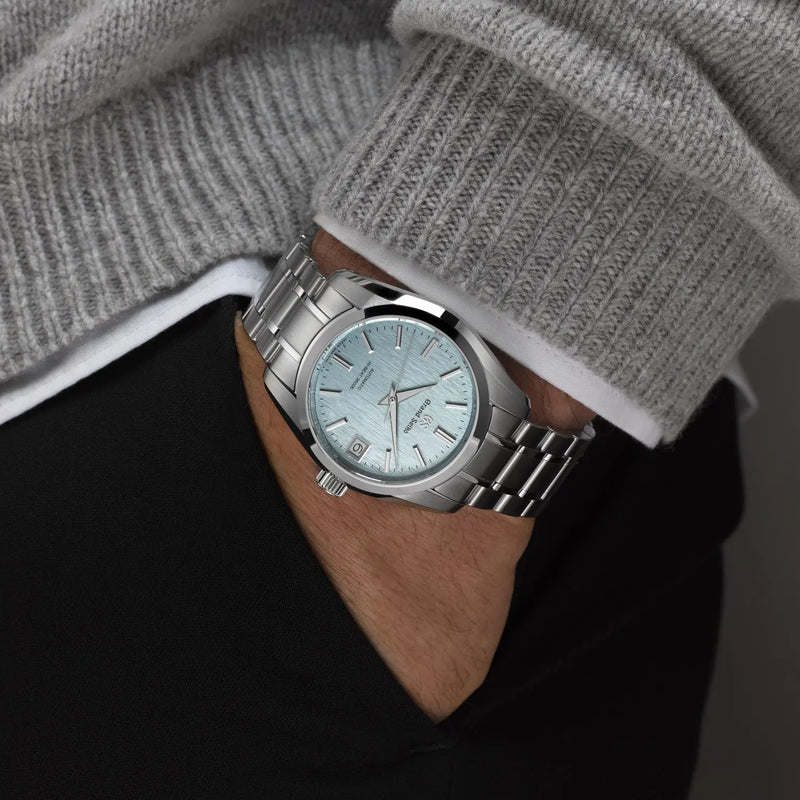 Grand Seiko Heritage 'Icefall' Hi-Beat 1998 Revival 37mm SBGH347G