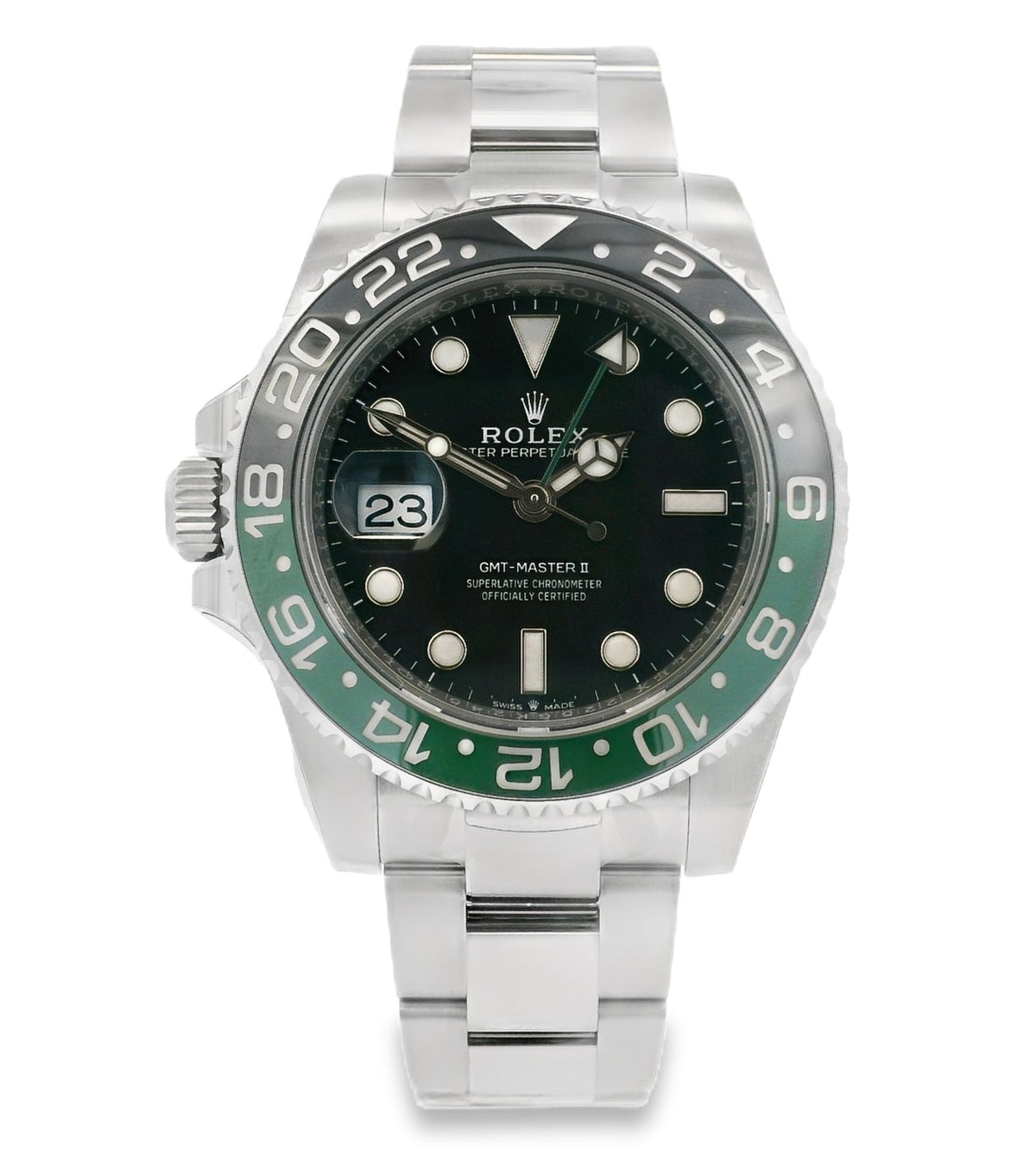 Rolex GMT-Master II Green & Black Ceramic 40mm Watch 126720VTNR (2023)