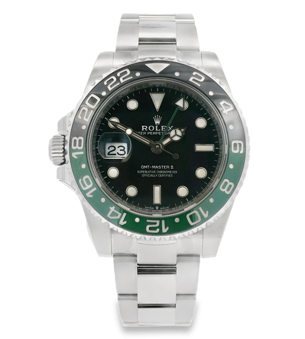 Rolex GMT-Master II Green & Black Ceramic 40mm Watch 126720VTNR (2023)