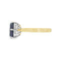 Amethyst & Diamond 18ct Yellow Gold Ring