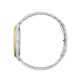 GUCCI G-Timeless Silver Dial, Gold Plated Bezel 38mm Watch YA1264233