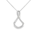Diamond 18ct White Gold 0.28ct Pendant