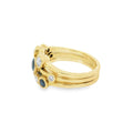 Sapphire and Diamond 18ct Yellow Gold Ring