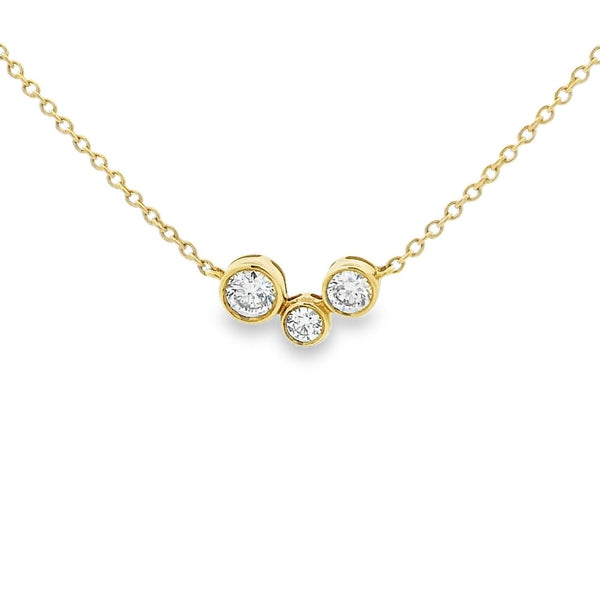 Diamond 18ct Yellow Gold 0.37ct Pendant