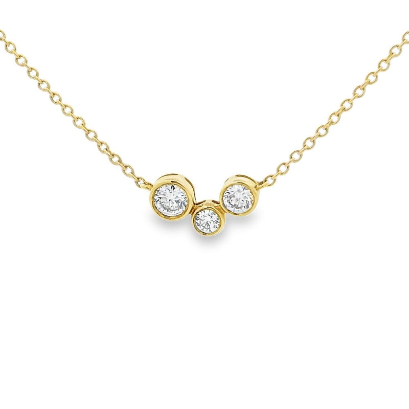 Diamond 18ct Yellow Gold 0.37ct Pendant
