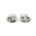 Silver Kemnay Granite Torpedo Cufflinks