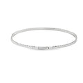 Diamond 18ct White Gold 1.03ct Flexible Bangle