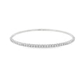 Diamond 18ct White Gold 2.00ct Flexible Bangle