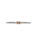 Fope Eka 18ct Flex'it Bracelet With Rhombus-Set Diamonds