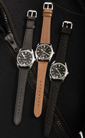 Nivada Grenchen Super Antarctic 38mm Black & Yellow Watch 32024A02