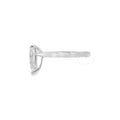 Pear Cut Single Stone 2.04ct Lab Grown Diamond, Platinum