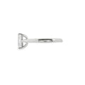 Emerald Cut Single Stone 2.04ct Lab Grown Diamond, Platinum