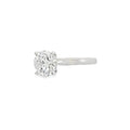 Round Brilliant Cut Single Stone 2.00ct Lab Grown Diamond, Platinum Ring