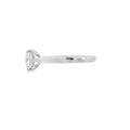 Round Brilliant Cut Single Stone 2.00ct Lab Grown Diamond, Platinum Ring