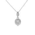 Diamond 18ct White Gold 0.30ct Pendant