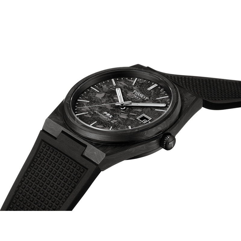 Tissot PRX Powermatic 80 Carbon 40mm Watch T137.907.97.201.00