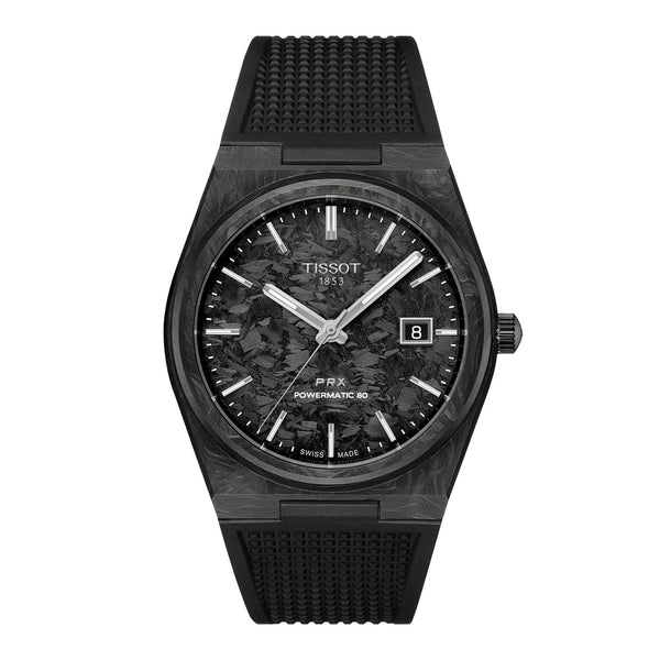 Tissot PRX Powermatic 80 Carbon 40mm Watch T137.907.97.201.00