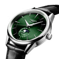 Longines Flagship Heritage Green Moonphase 38.5mm Watch L48154022