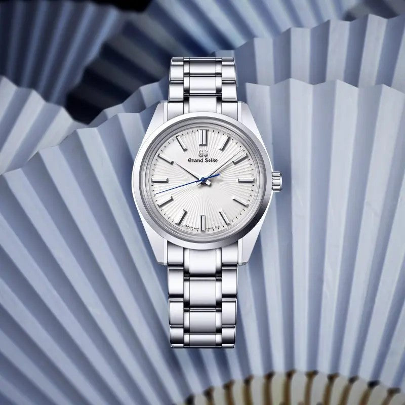 Grand Seiko Heritage 44GS White Sunray Manual-Winding Mechanical 36.5mm Watch SBGW297