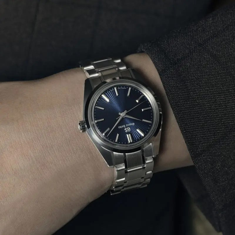 Grand Seiko Heritage 44GS Blue Sunray Manual-Winding Mechanical 36.5mm Watch SBGW299