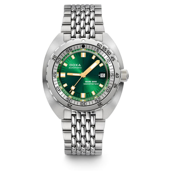 Doxa SUB 300 Sea Emerald Stainless Steel 42.5mm Watch 821.10.131.10