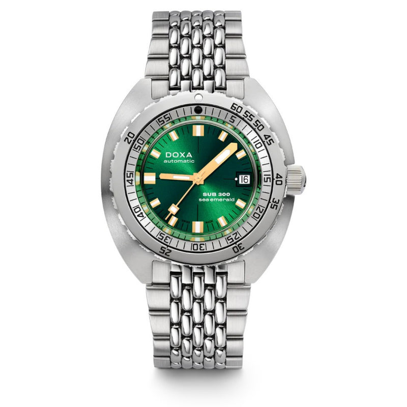 Doxa SUB 300 Sea Emerald Stainless Steel 42.5mm Watch 821.10.131.10