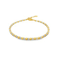 Diamond 18ct Yellow & White Gold 0.48ct Bracelet
