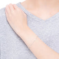 Mikimoto Pearl Chain 18ct White Gold Bracelet