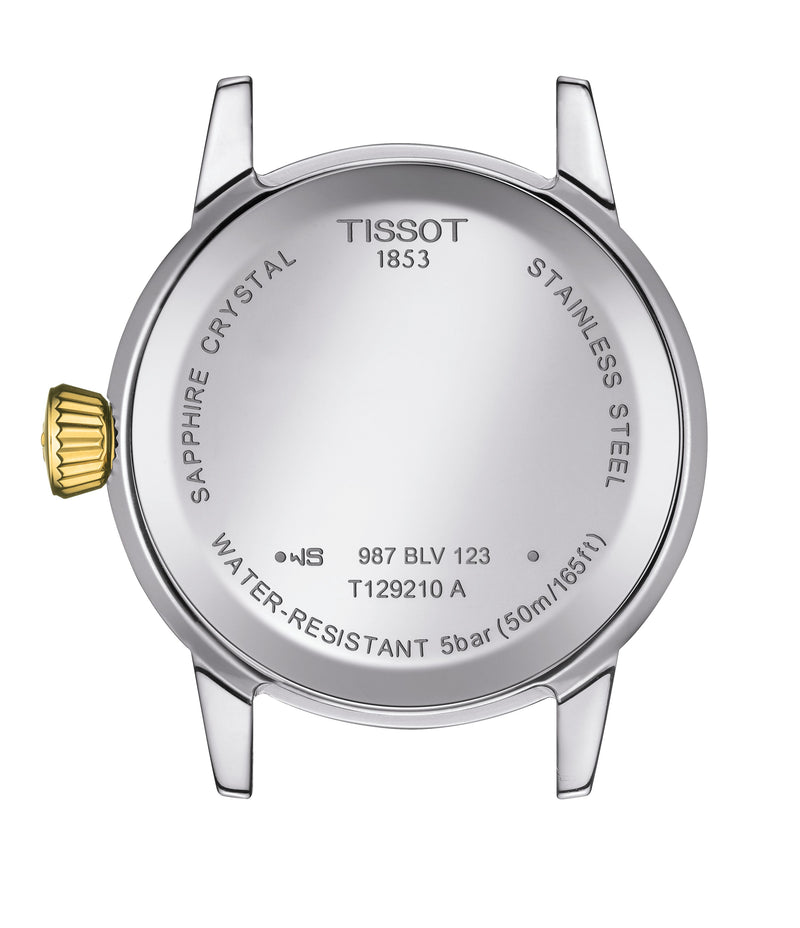 Tissot Classic Dream Lady 28mm Two Tone Watch T1292102203100