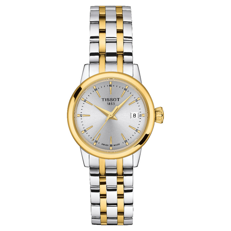 Tissot Classic Dream Lady 28mm Two Tone Watch T1292102203100