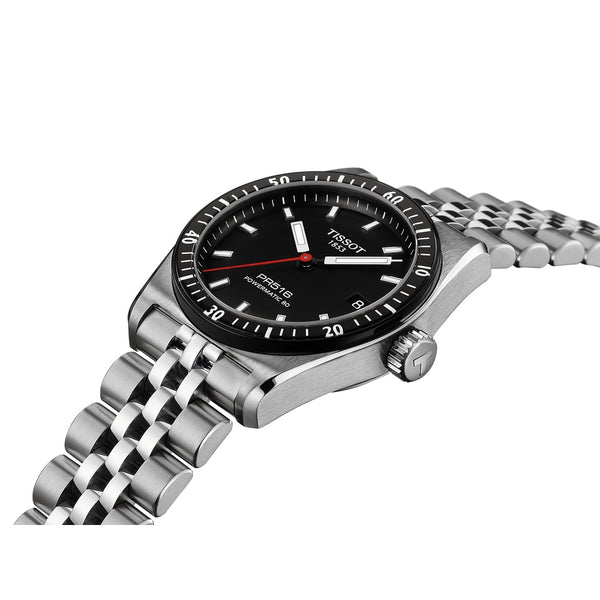 Tissot PR516 Powermatic 80 Black 38mm Watch T1494071105100