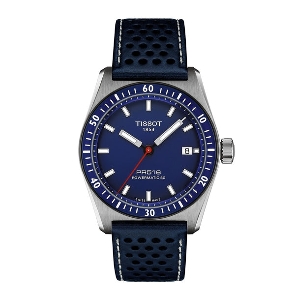 Tissot PR516 Powermatic 80 38mm Blue Watch T1494071604100